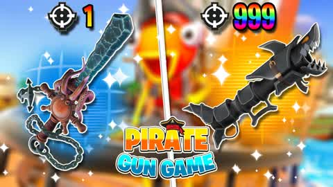 🏴‍☠️PIRATE GUNGAME🌴🎯⭐CUSTOM WEAPONS🔫