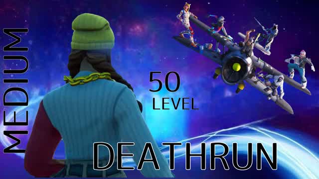Deathrun 50 Level MEDIUM LAVA & WATER