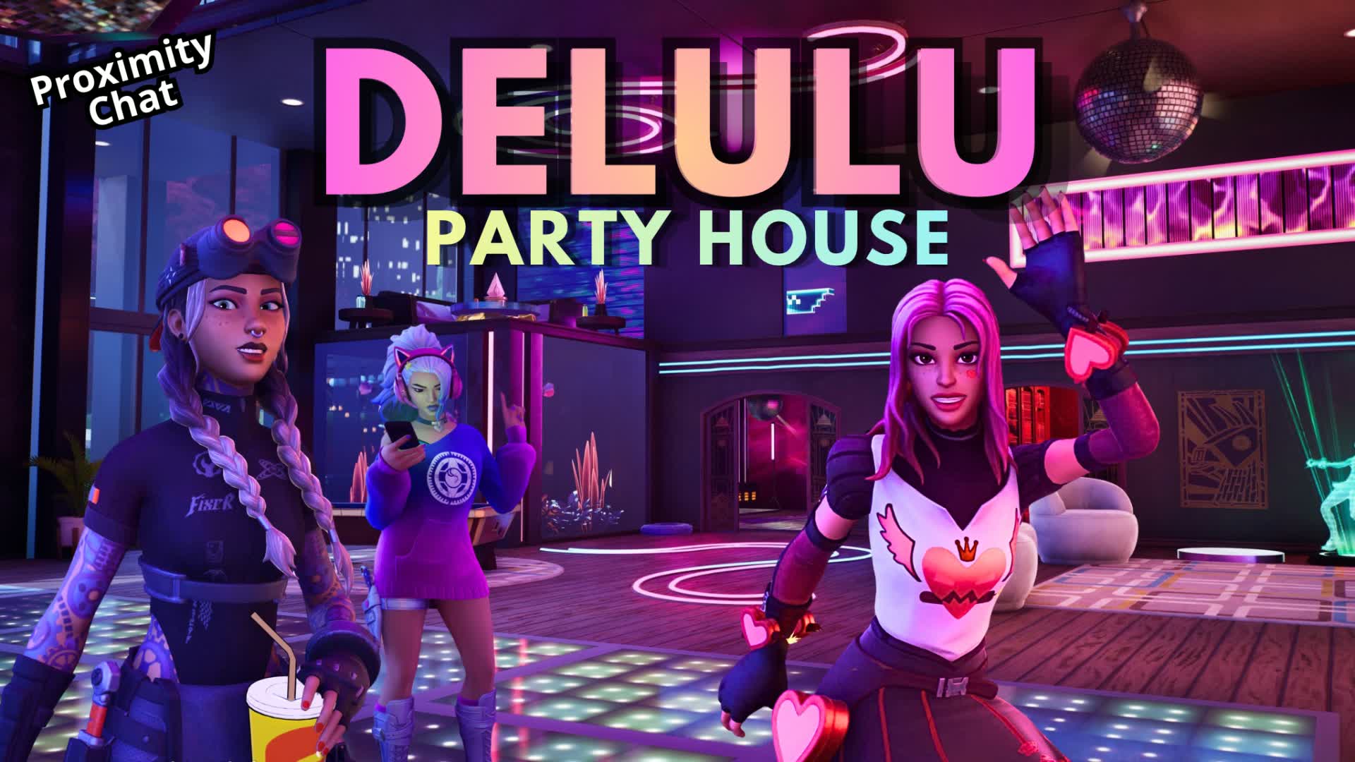 deluluなパーティー・ハウス