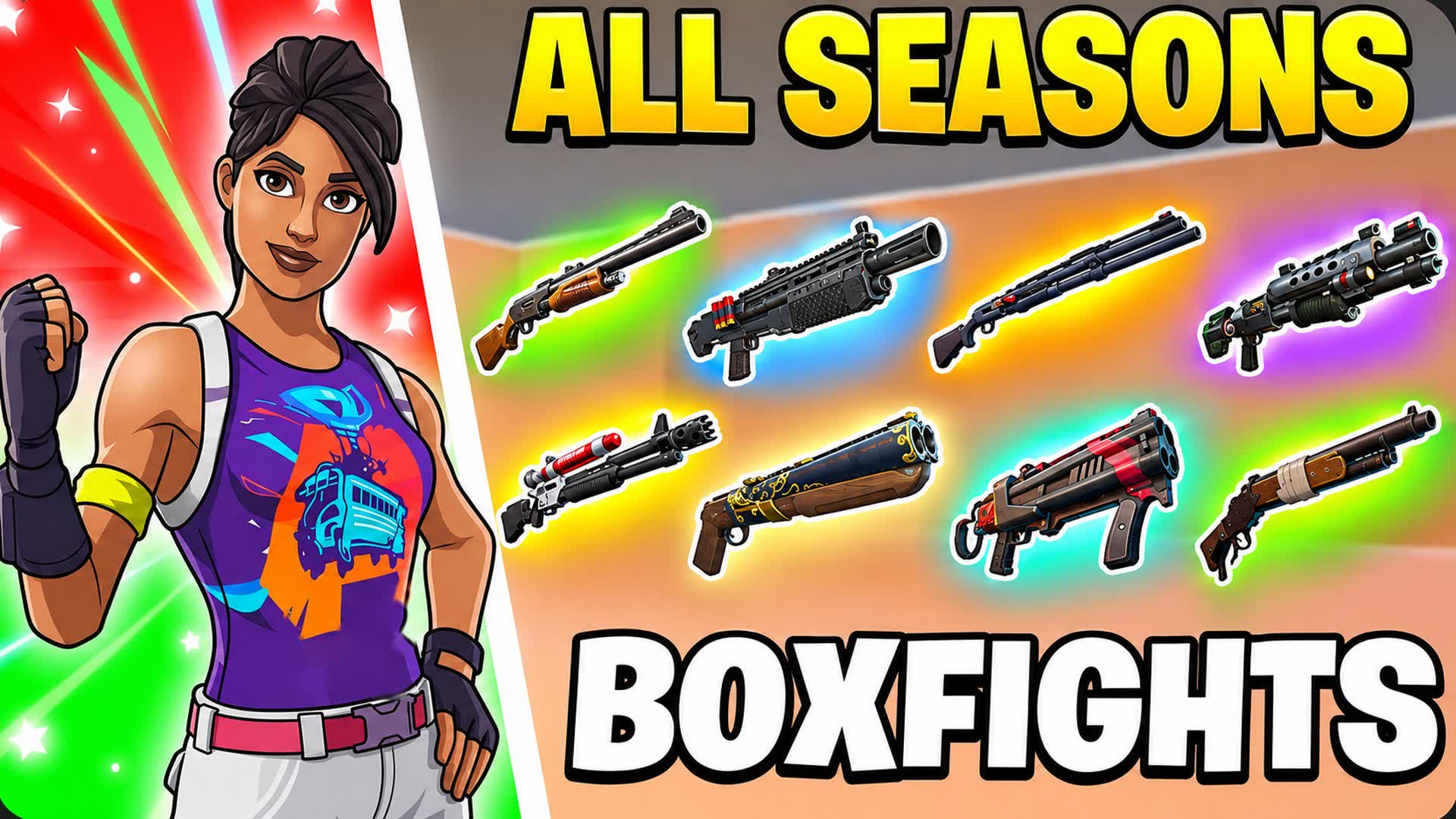 ALL SEASONS BOX PVP - Fortnite island 2823-9201-1179 by User-20a645ba19