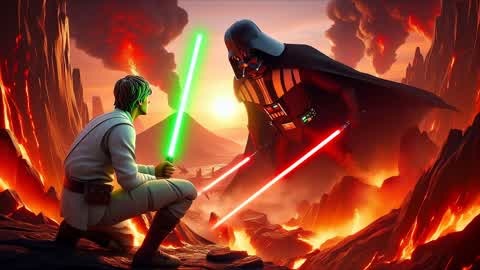 1v1 LIGHTSABER DUELING