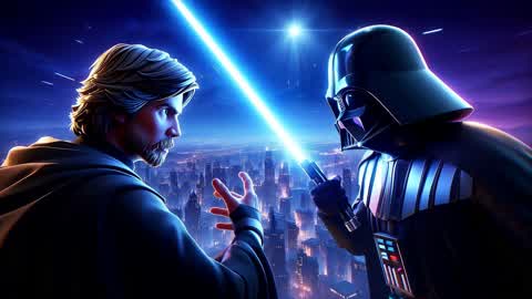 1v1 LIGHTSABER DUELING