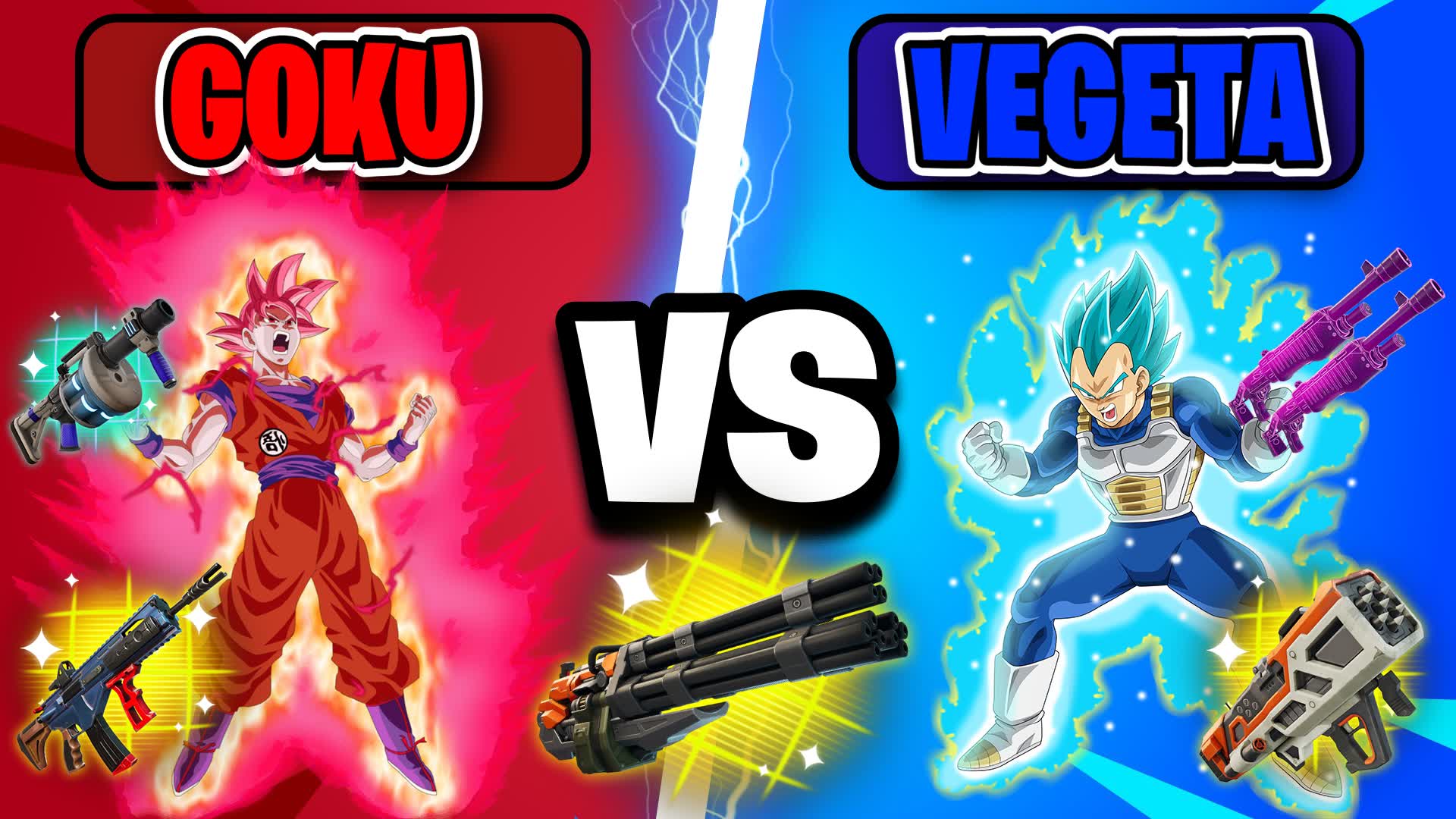 Ultimate Goku Vs Vegeta🔴🔵
