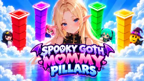SPOOKY GOTH MOMMY PILLARS PILARS PILLERS