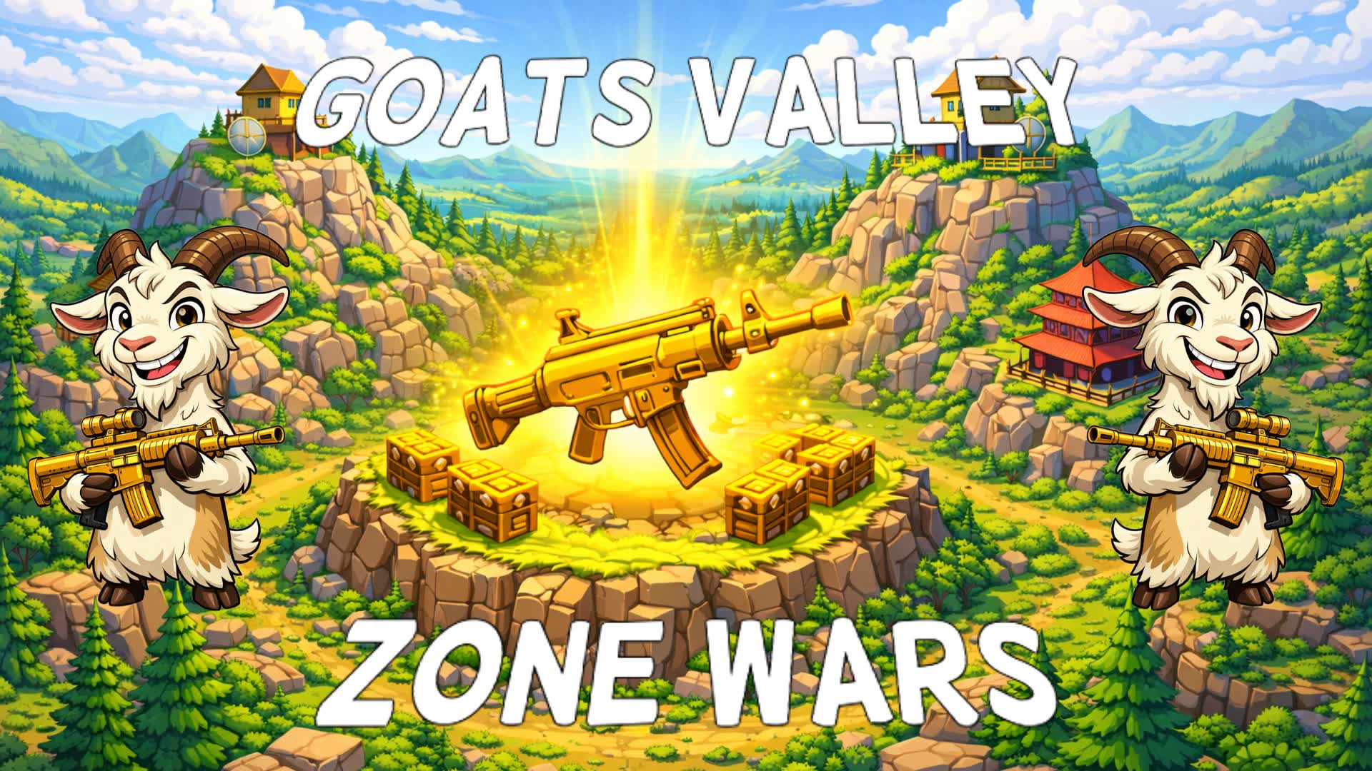 GOATS Valley: Zone Wars