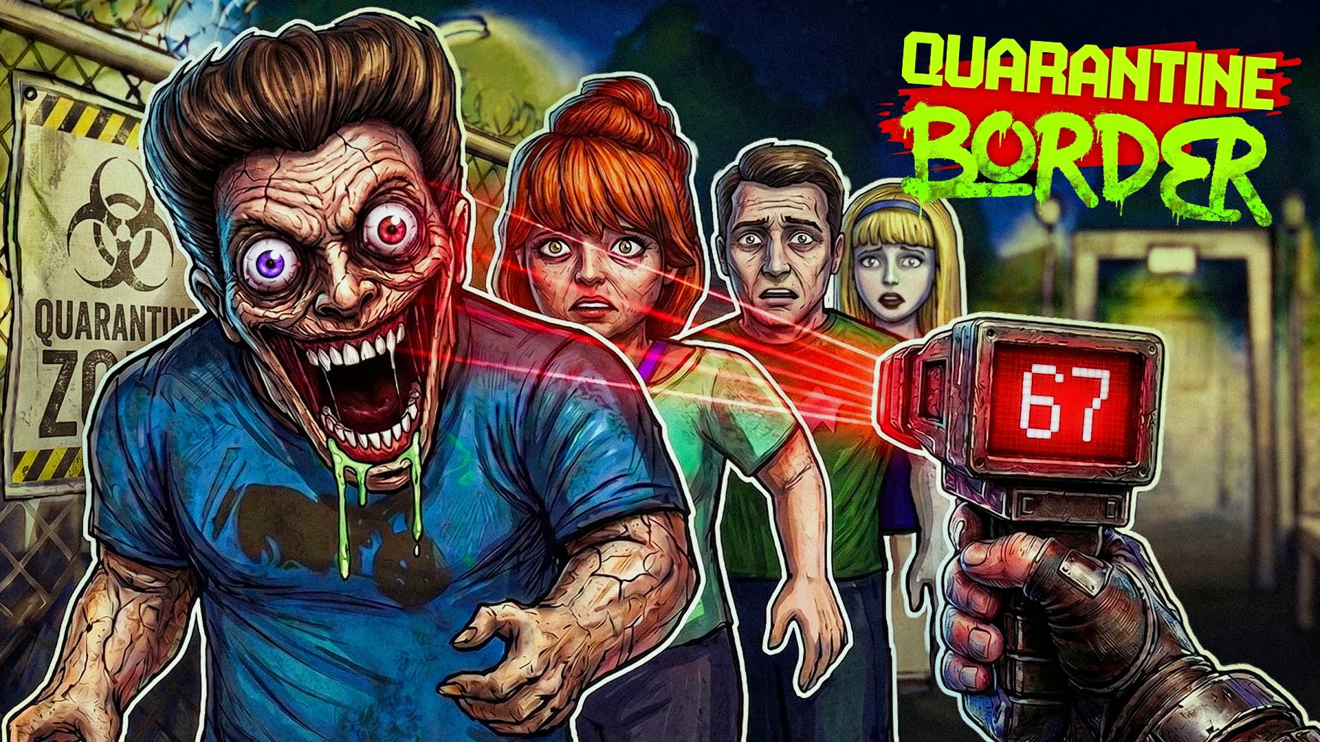 QUARANTINE BORDER :  ANOMALIES [HORROR]