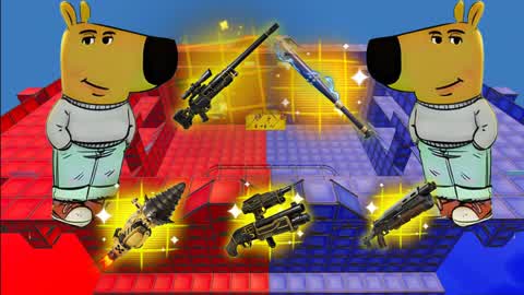 CHILL GUY RED VS BLUE 🐻🔴🔵