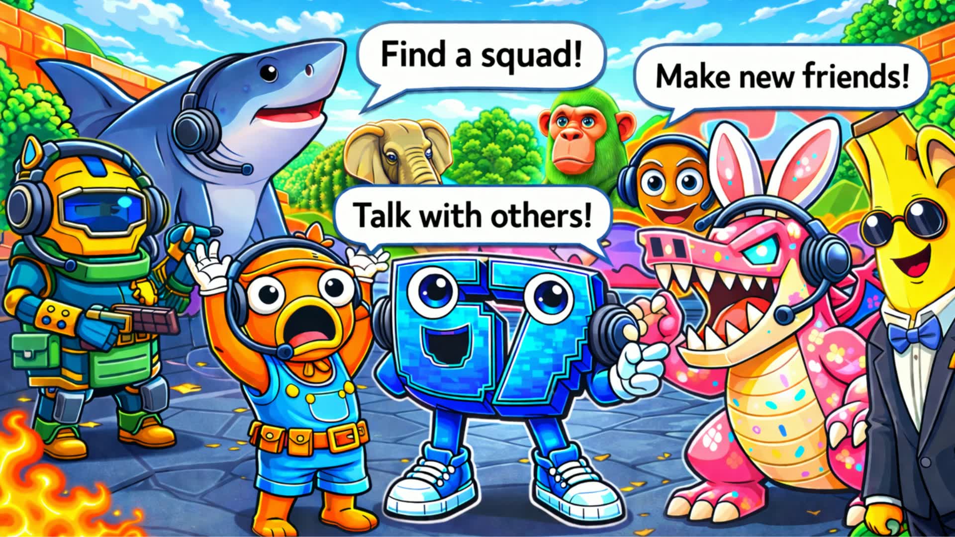 ブレインロッドとのボイスチャット