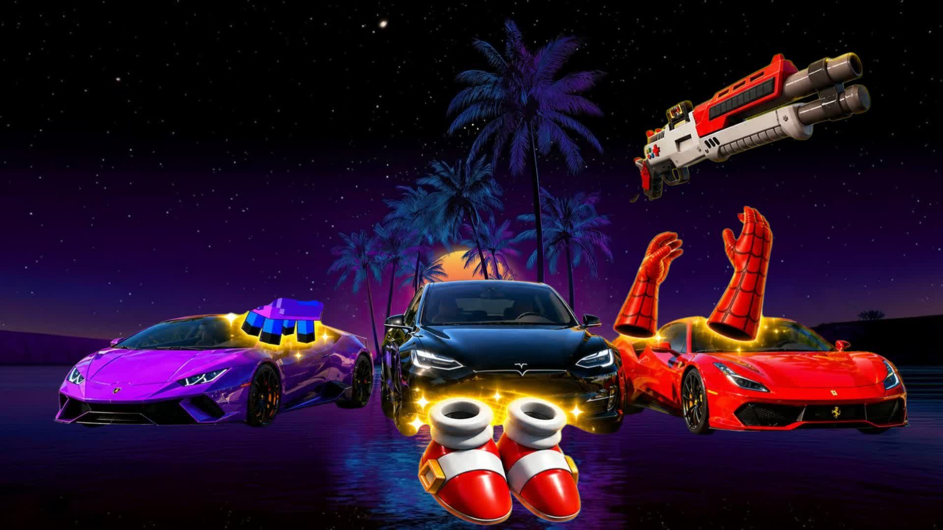 GRAND VI DRIVING — Fortnite island 1042-7308-8282 by wolf drive