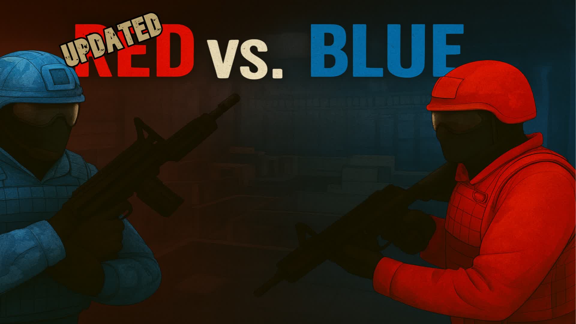 Warehouse AirsoftFPS🔴🔵