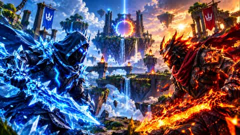LAVA VS WATER FFA 🔥🌊