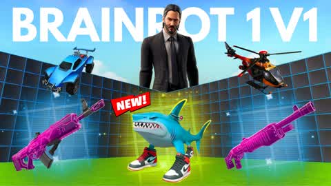 BRAINROT 1VS1 - ALL GUNS