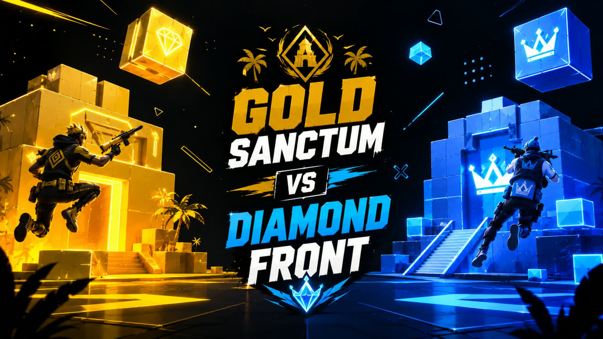 🌍 GOLD SANCTUM VS DIAMOND FRONT 💎