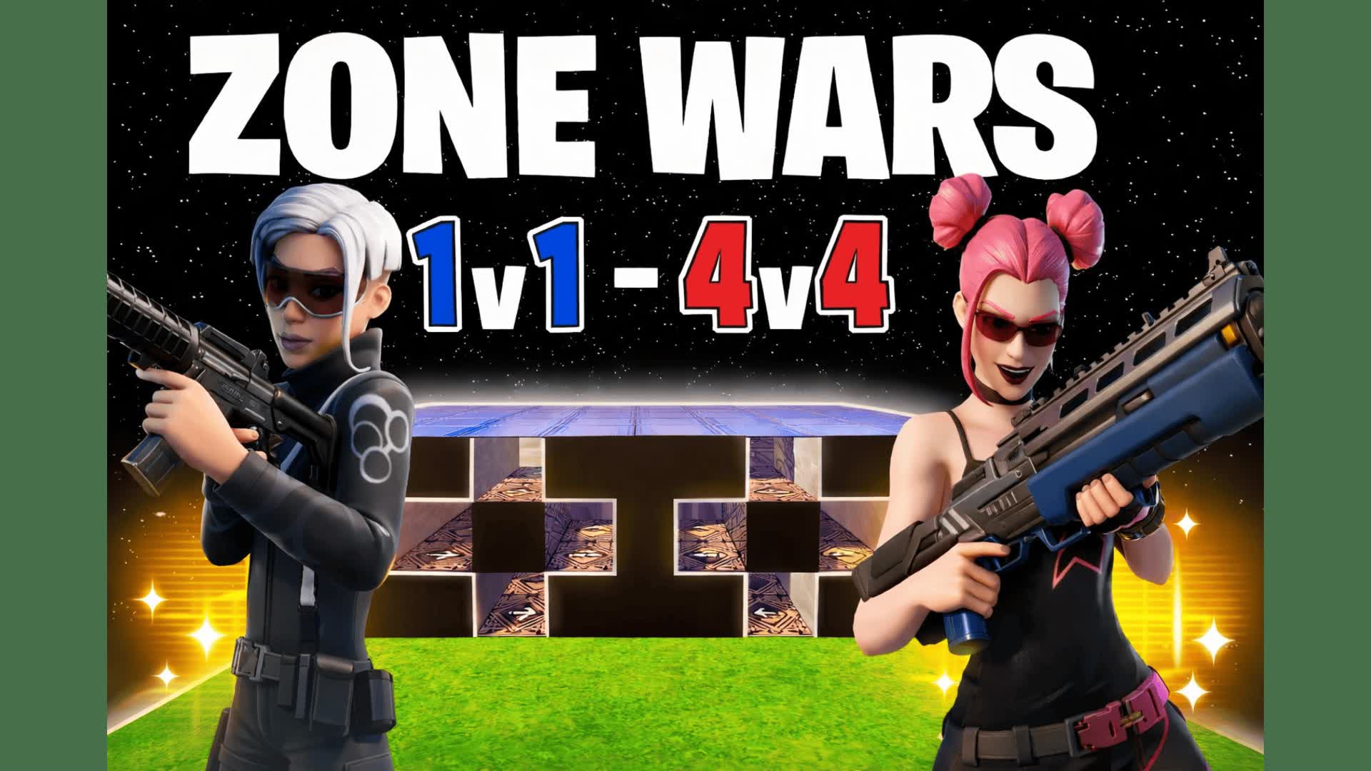 ZONE WARS PRO (1V1 TO 4V4)