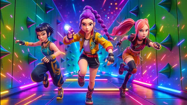 ⭐KPOP DEMON HUNTERS PARKOUR 169+⭐