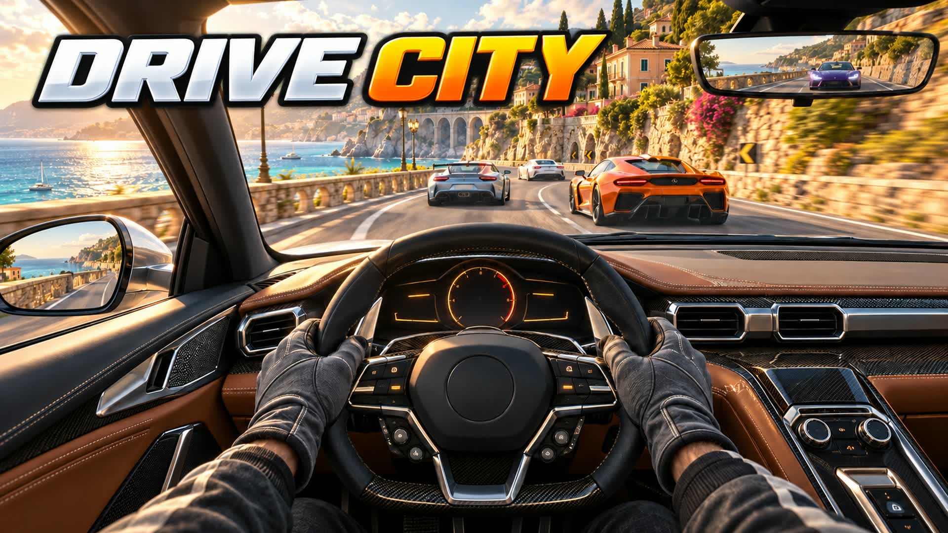 CAR DRIVE CITY DRIFT RAMP JUMP HORROR
