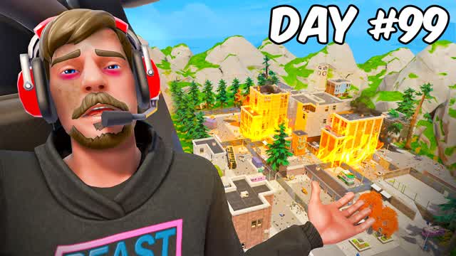 100 DAYS IN TILTED TOWERS | FIRST PERSON