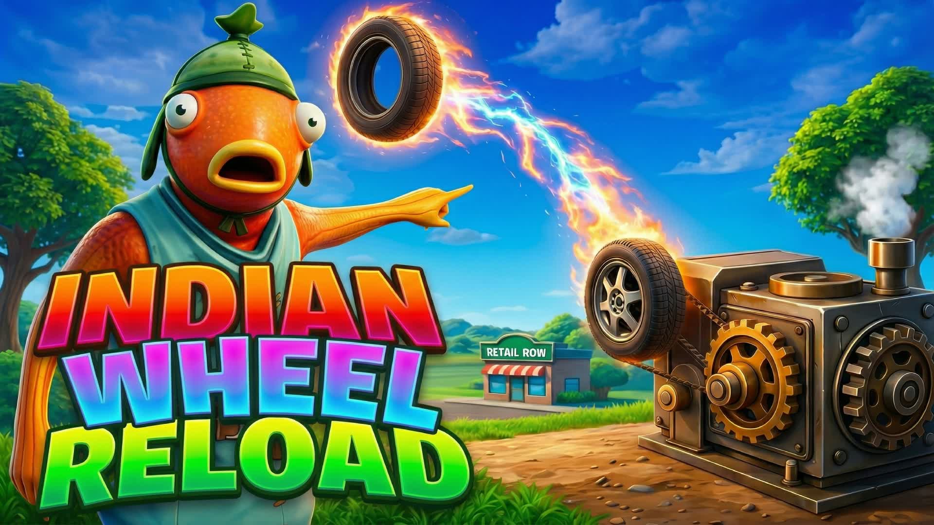 🛞 インディアンホイール — タイヤエンジン 🛞🔥