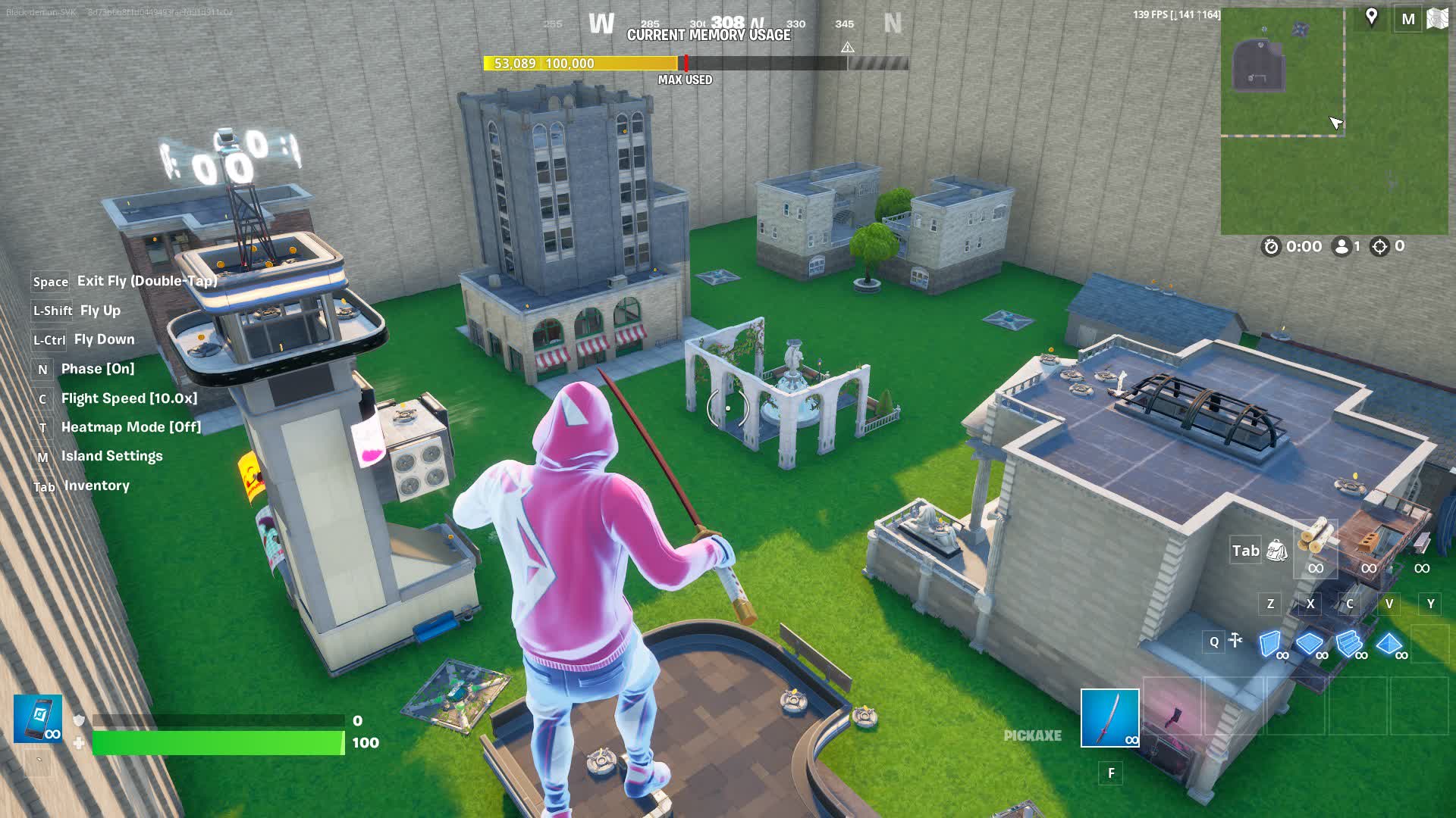 One shot tilted