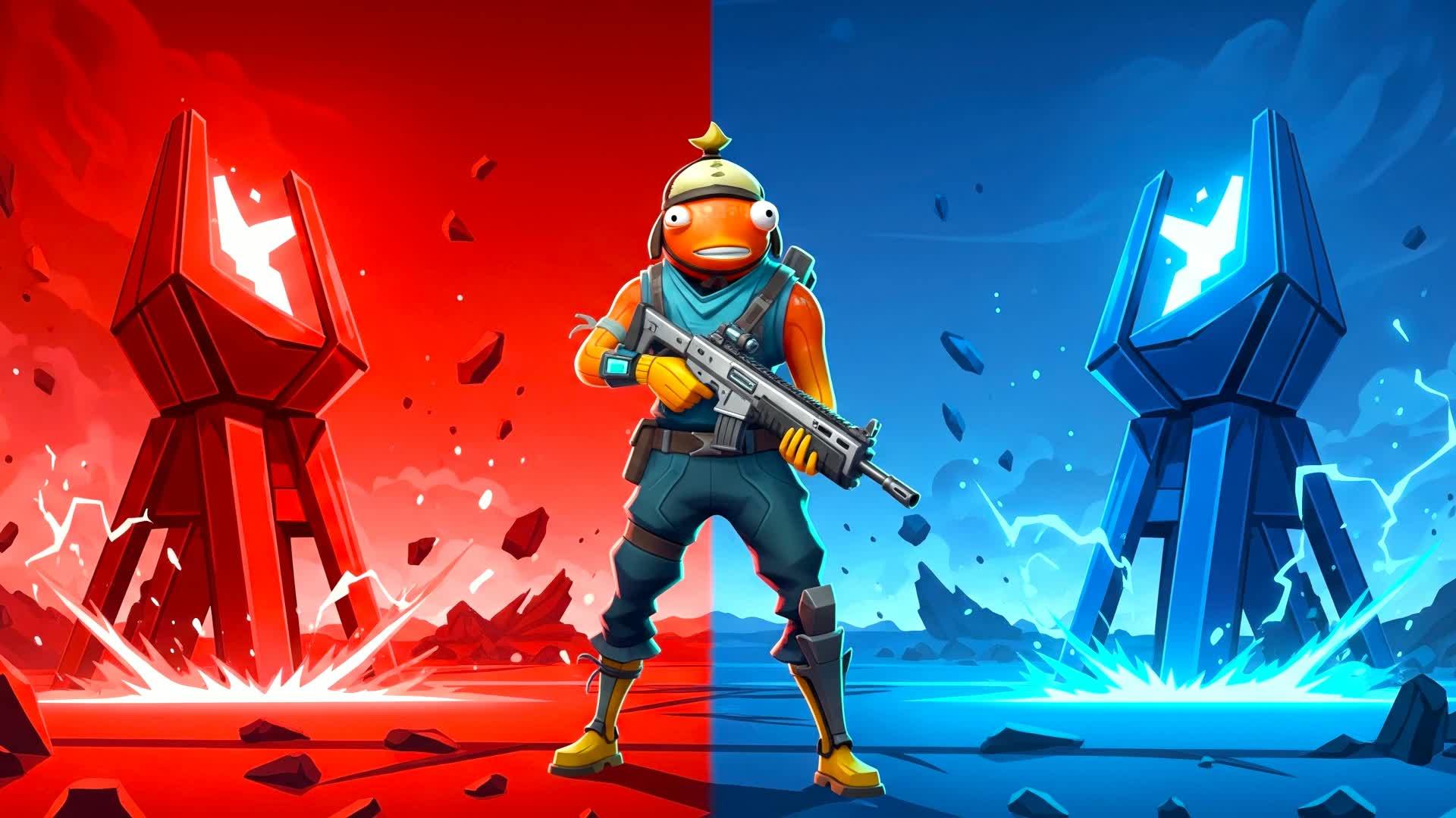 ショックタワーズ 🔴🔵 レッド vs ブルー