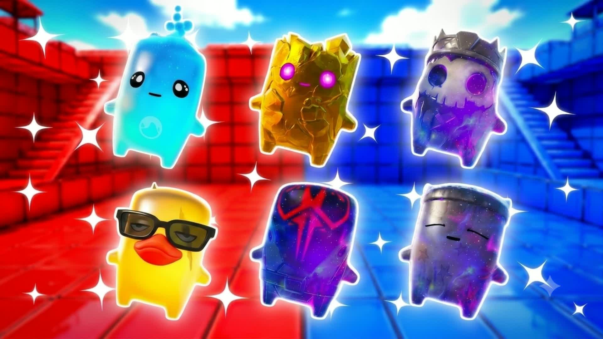 RED VS BLUE GENIUS 🔴🔵