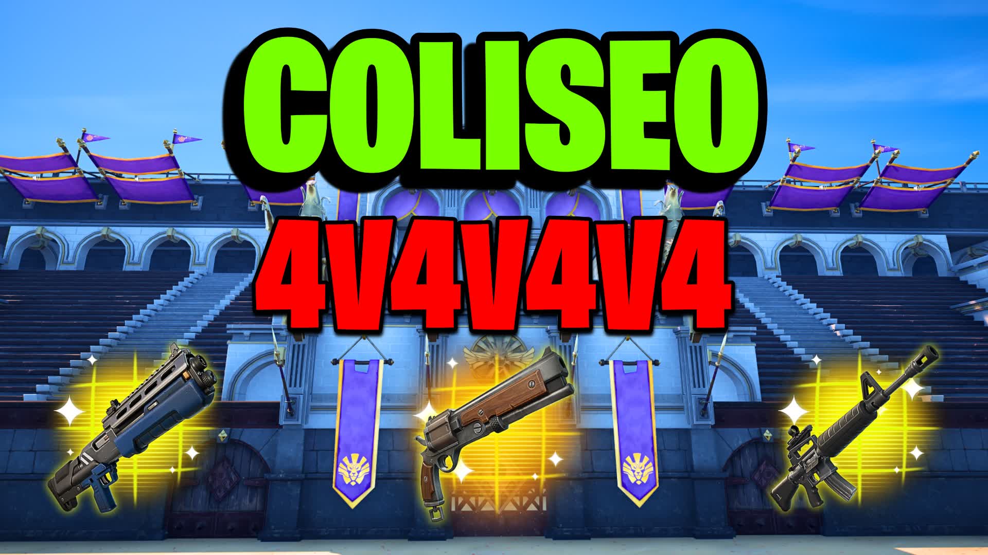 COLISEOが再び4V4V4V4で登場🎯