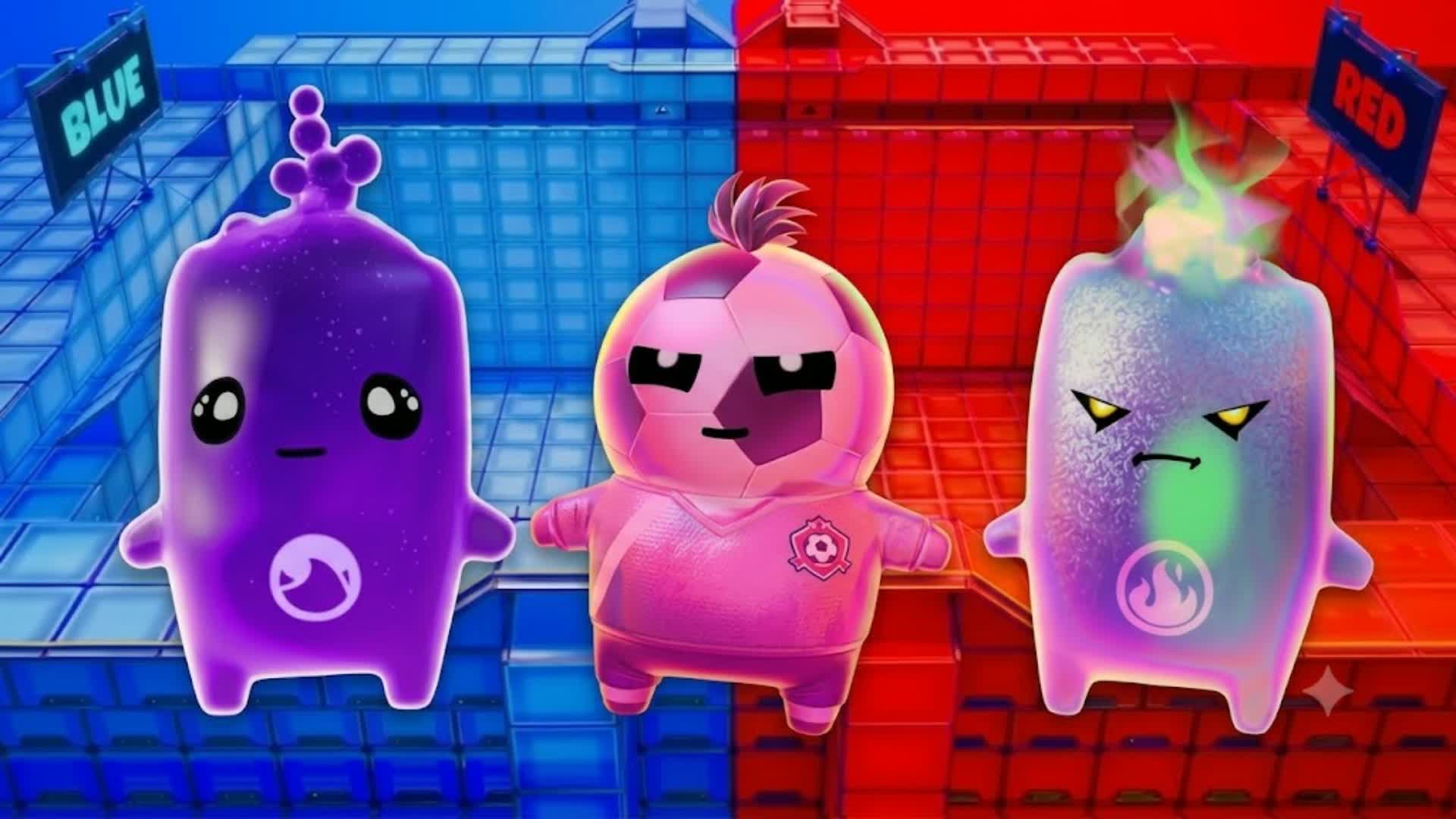 NEW BIG RED VS BLUE SUPERPOWERS