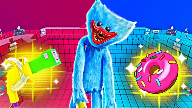 KPOP HUNTERS RED VS BLUE 🔴🔵 INSKY👹