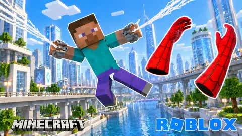 SPIDERS CITY MC CHASE GUN GAME 🚗