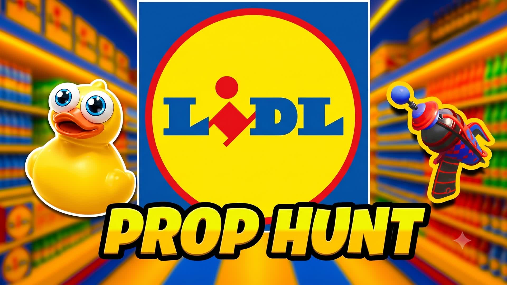 LIDL PROP HUNT HIDE AND SEEK