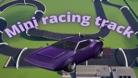 Mini racing track