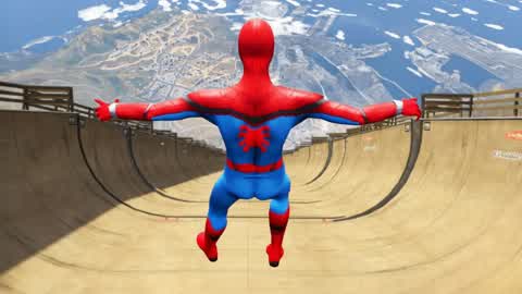 SPIDERMAN MEGA RAMP