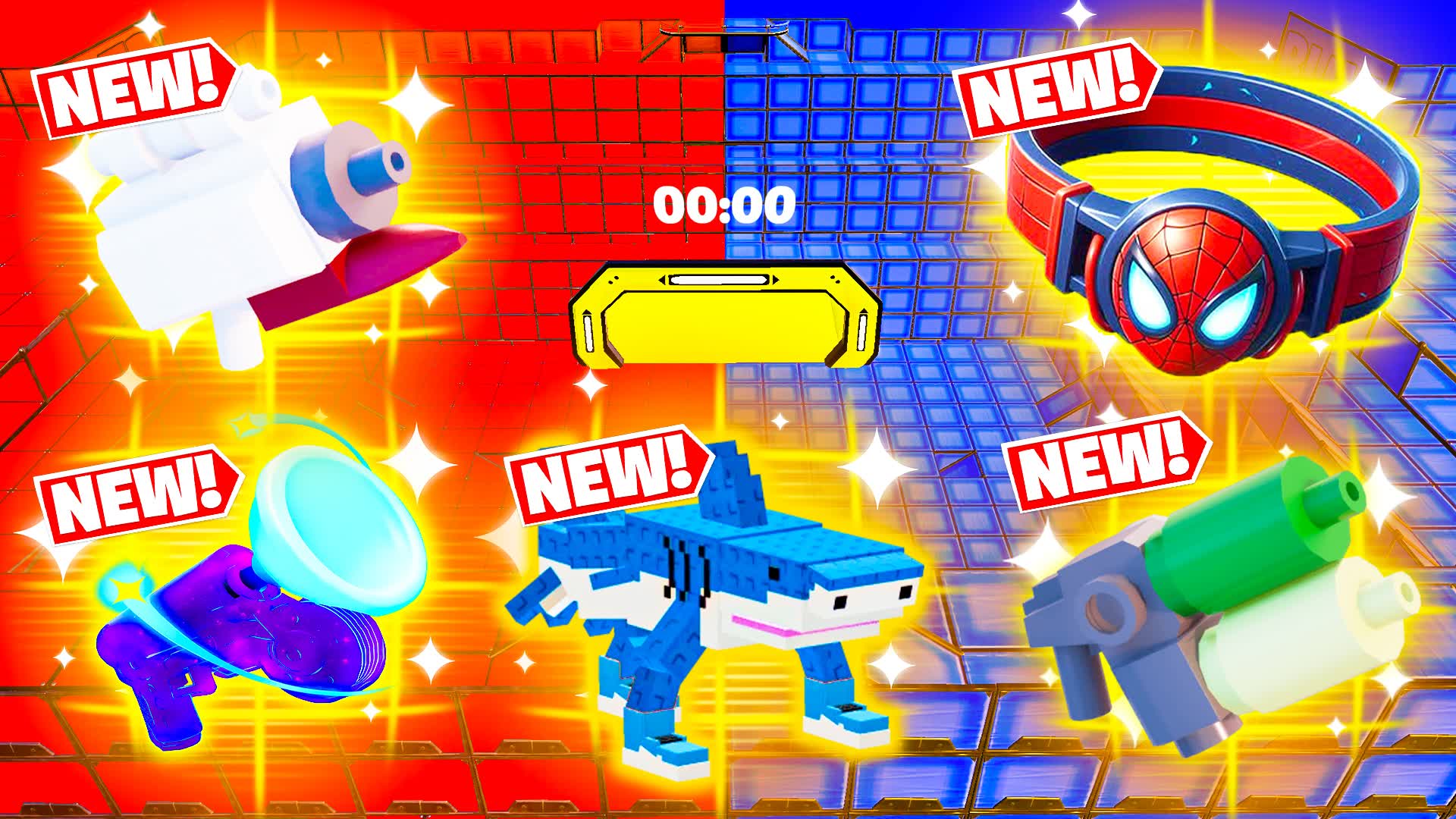 BLOCKY RED VS BLUE 🔴🔵