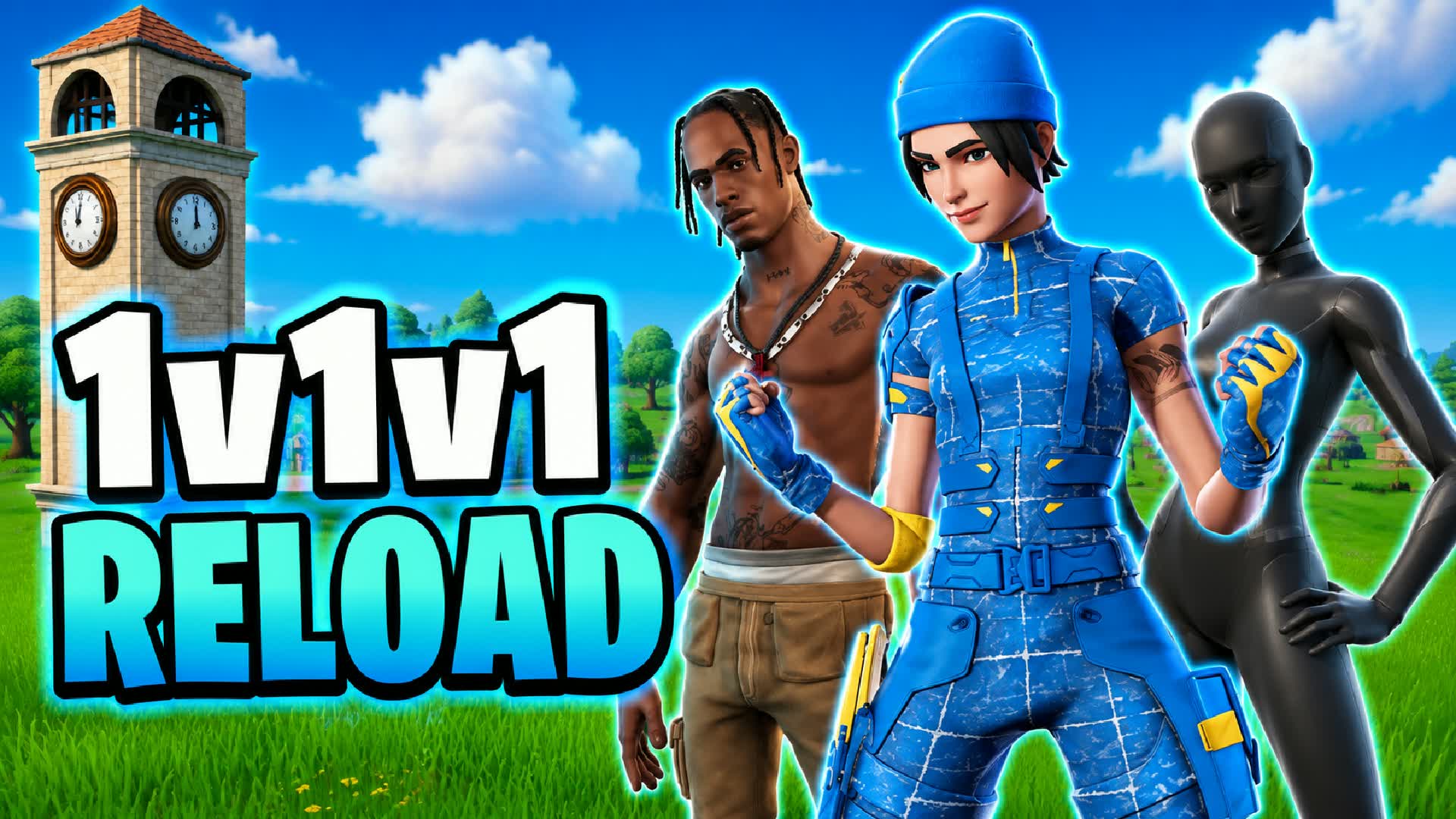 SUPER 1v1v1 RELAOD يزيدو