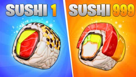 SUSHI GUN GAME 🍣 ONE SHOT