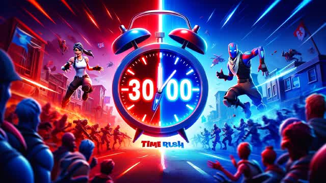 ⏰TIME RUSH RED VS BLUE 🔴🔵