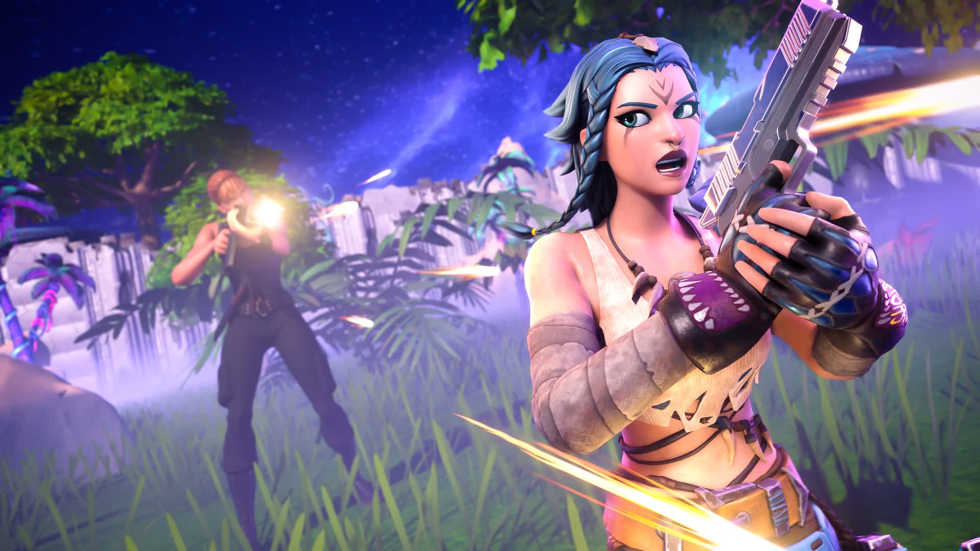 Gun Game Enchanted Forest 0211 4045 8381 Pyrox Fortnite