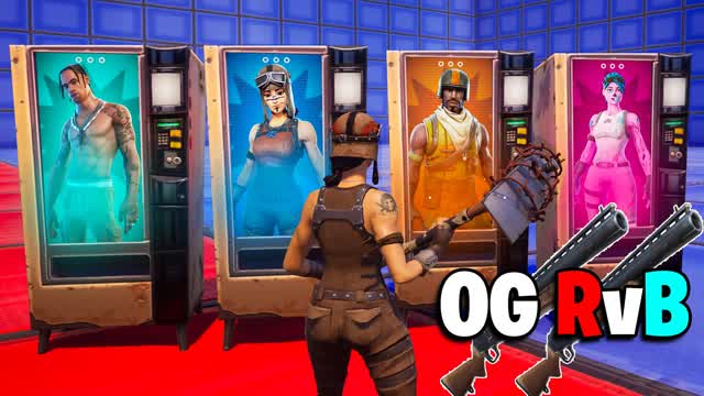 SUPER OG RED VS BLUE FORTNITEMARES