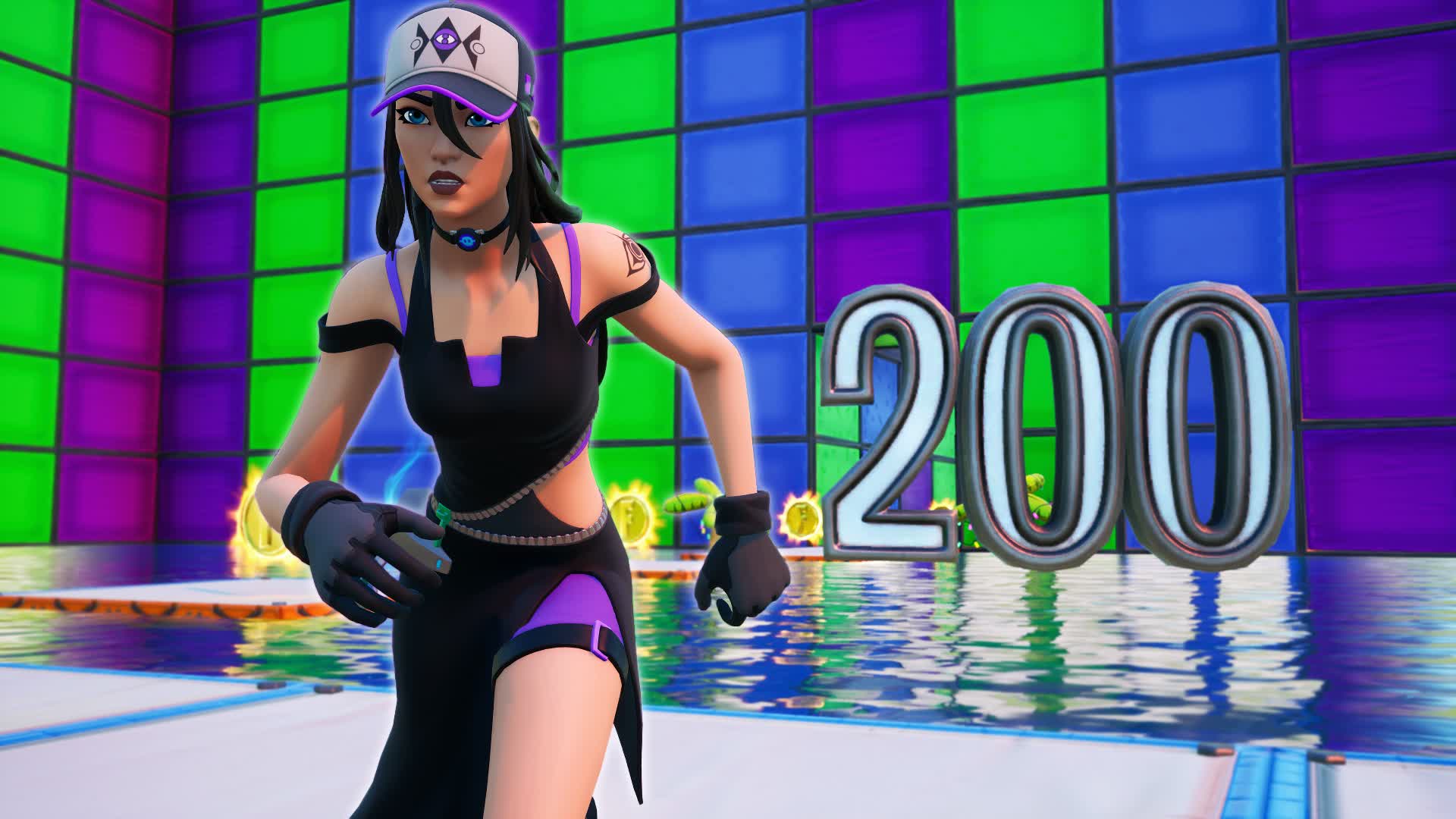 ⭐ 200 LEVEL COLOR DEATHRUN ⭐ 1984-6882-2718 by aeroh - Fortnite ...
