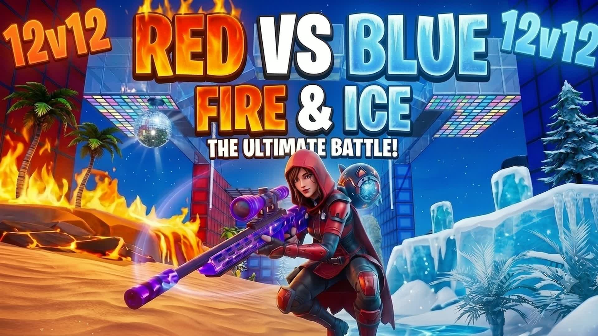 Red vs Blue (Fire & Ice)