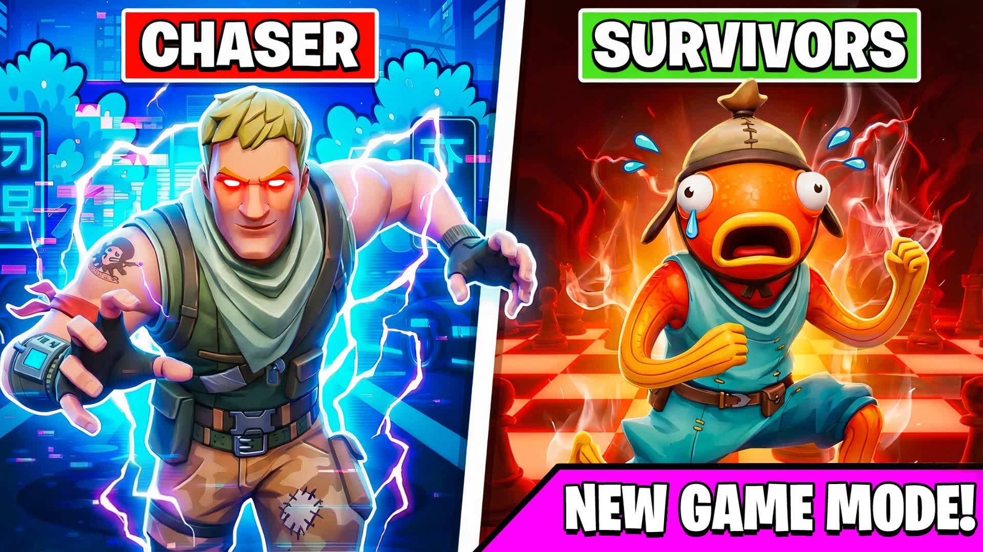 CHASER VS SURVIVORS💥