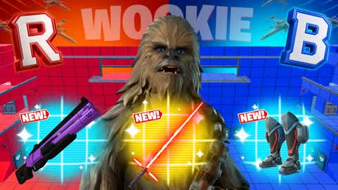 STAR WARS WOOKIE RED VS BLU 🔴🔵