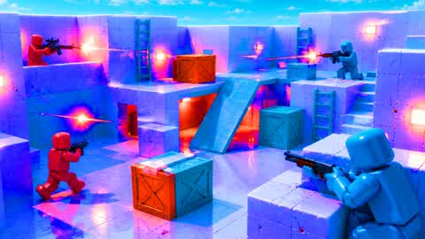 RED VS BLUE 🔴🔵✊🏼 BRAINROT FFA