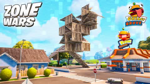 GREASY GROVE ZONE WARS UEFN