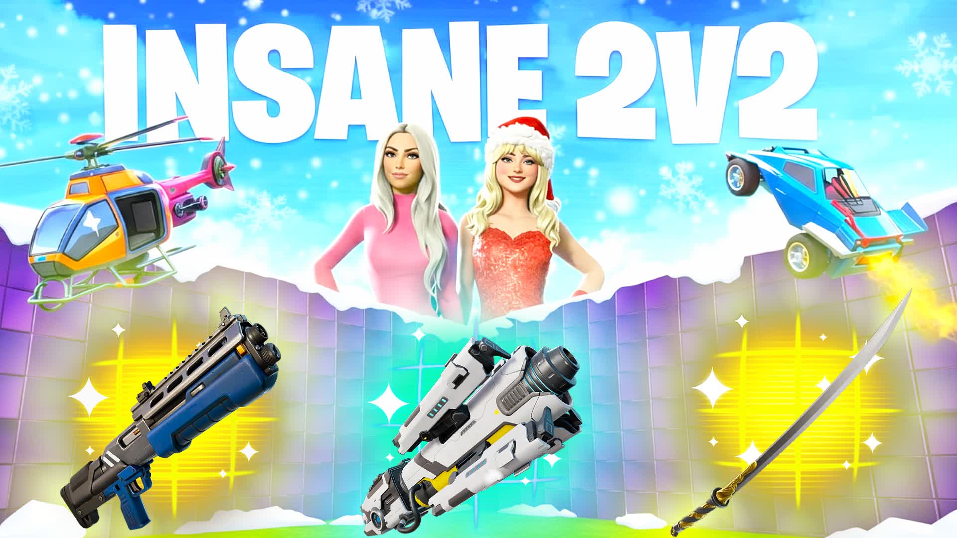 INSANE 2V2 EVERY GUN