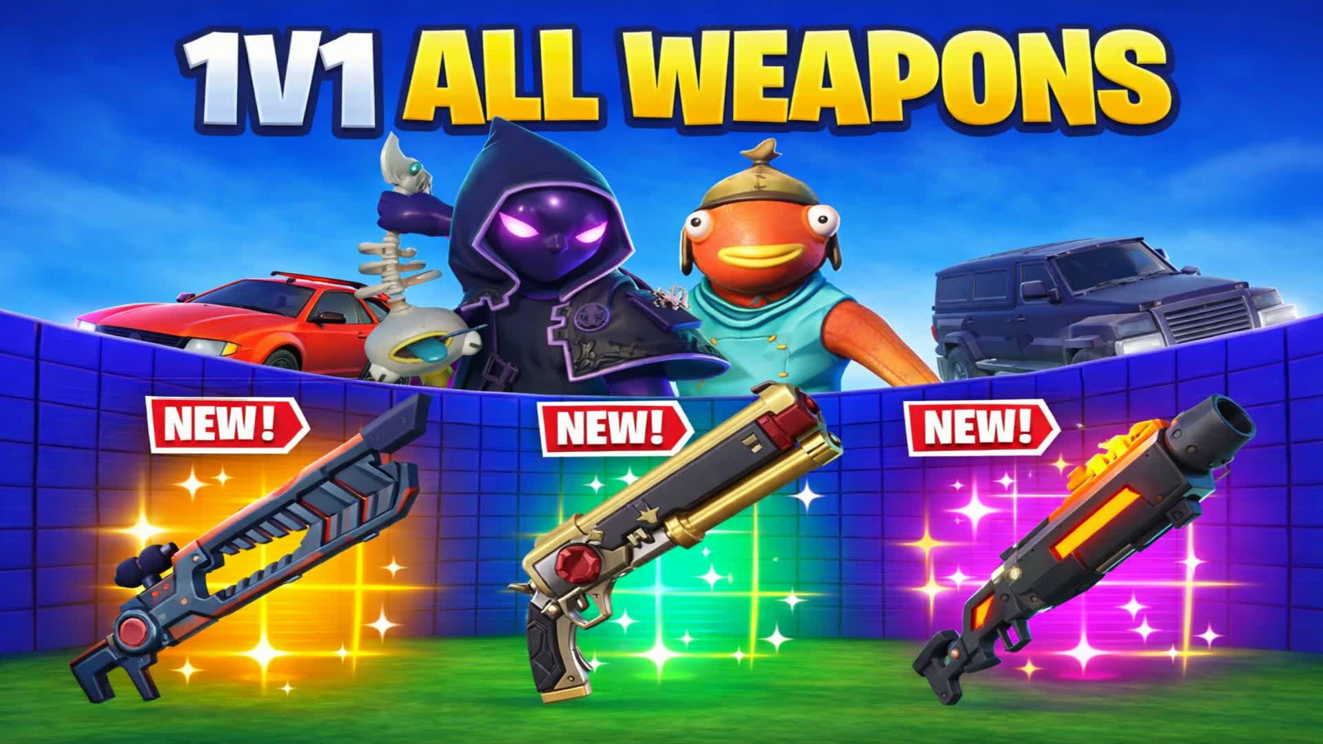 1対1 全武器 - インセインクラッチバトル