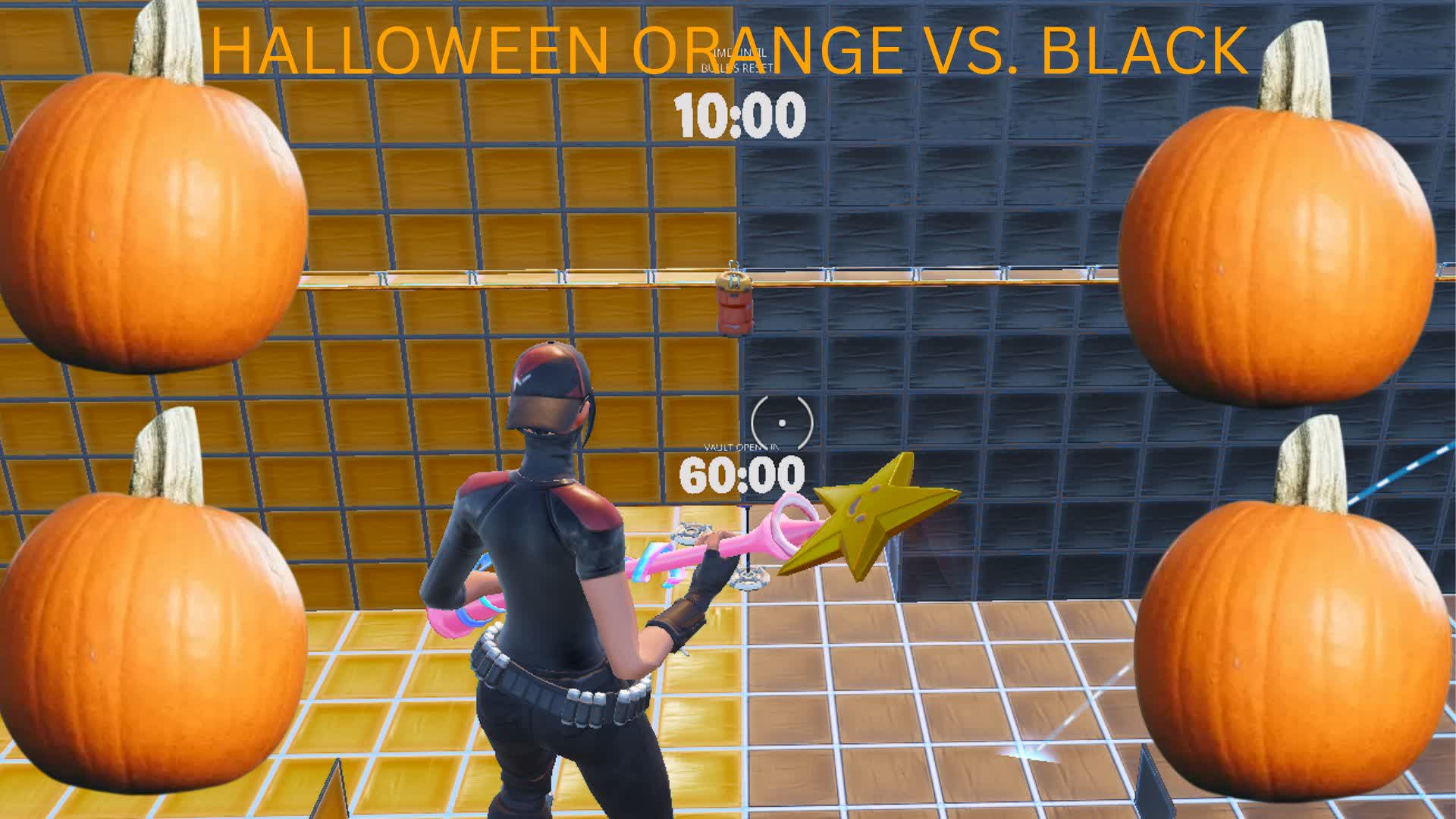 Halloween Orange VS. Black