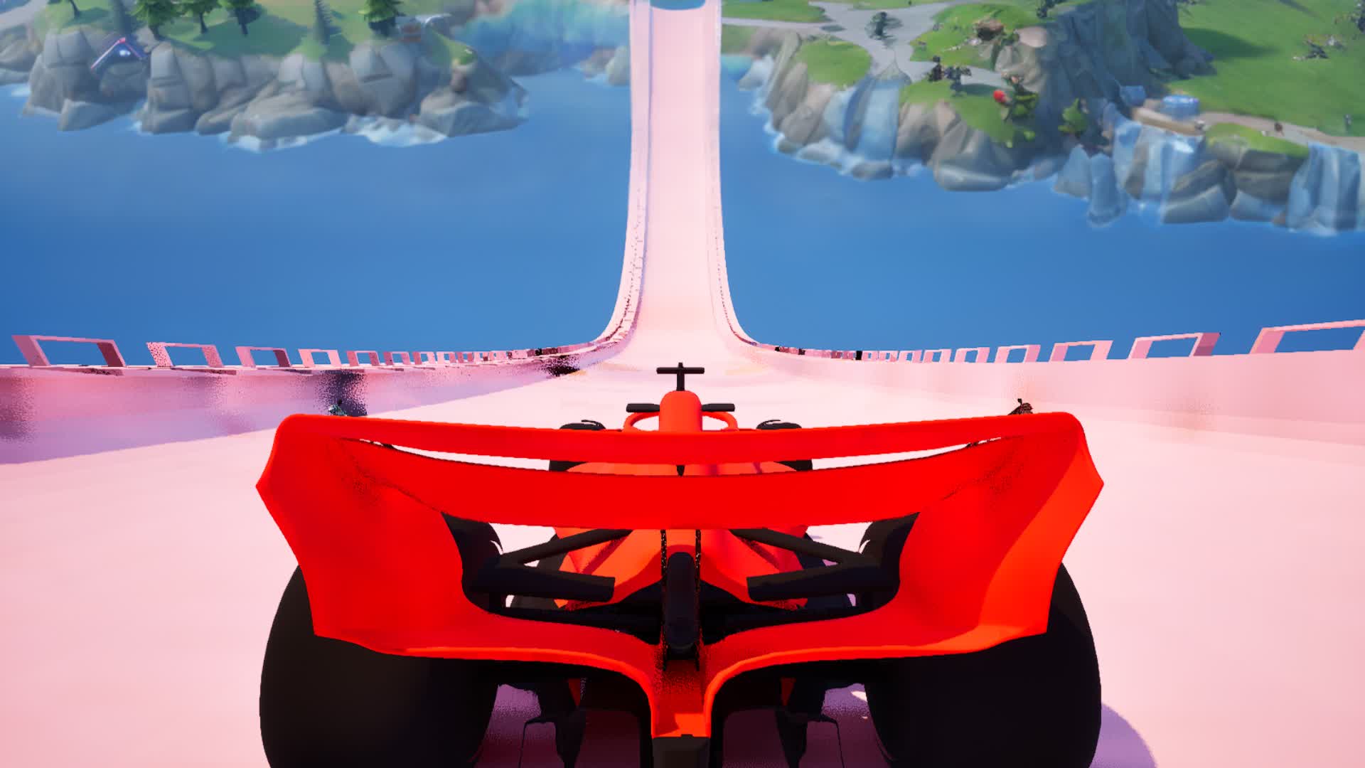 Exotic Car Ramp Jump