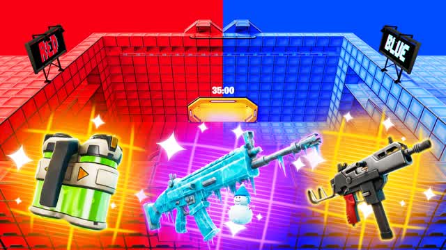 CRAZY RED VS BLUE 🔴🔵