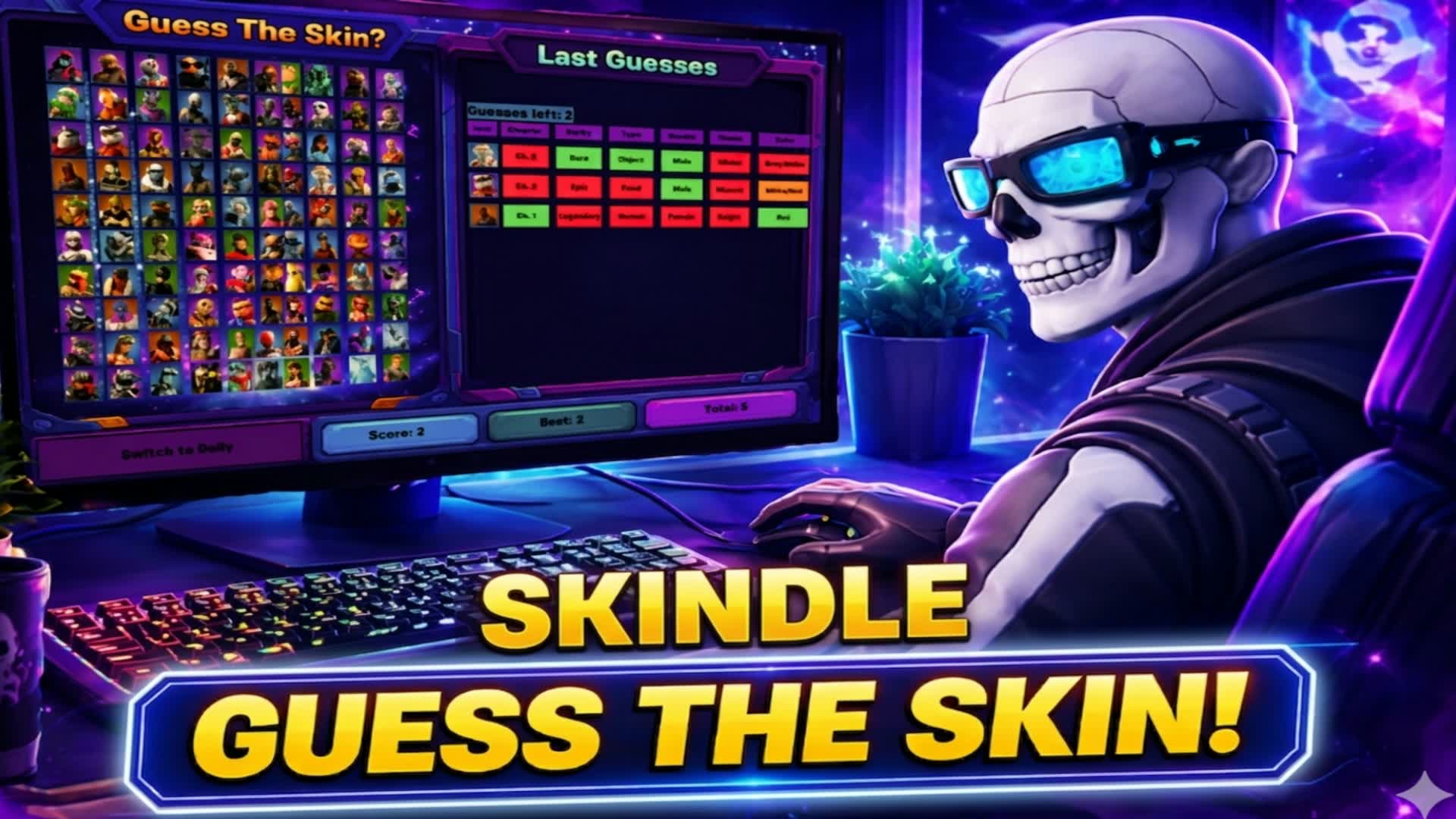 SKINDLE: デイリースキン当てゲーム🏆